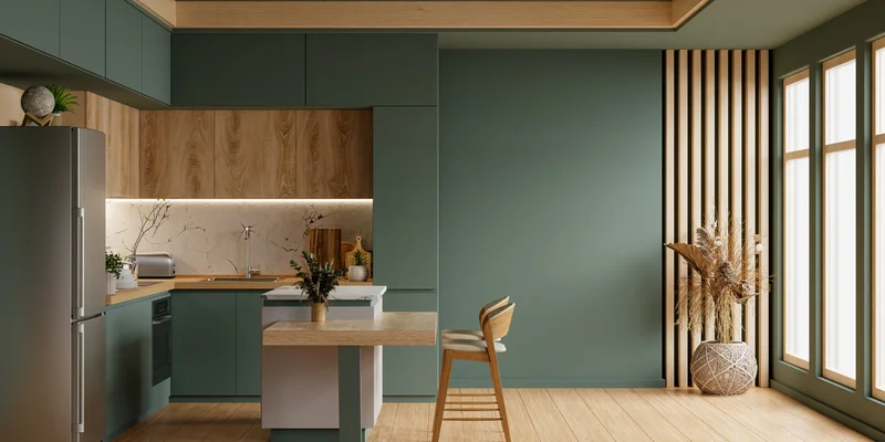 Sage green kitchen cabinet painting and custom remodeling service. Sage green kitchen cabinet painting and custom remodeling service.